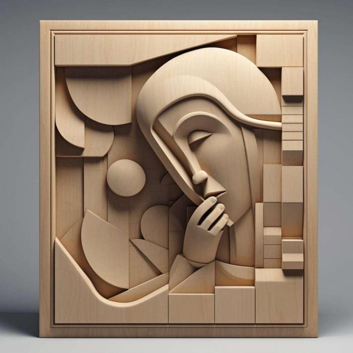 نموذج ثلاثي الأبعاد لآلة CNC 3D Art 